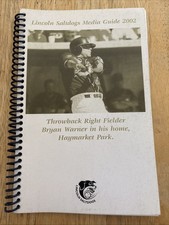 2002 Lincoln Saltdogs Media Guide Northern League