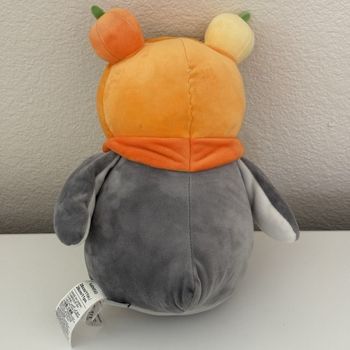 "Miniso Halloween Pingüino Peluche Calabaza Jack-o-Lantern Negro 11"" Peluche" - Imagen 5 de 9
