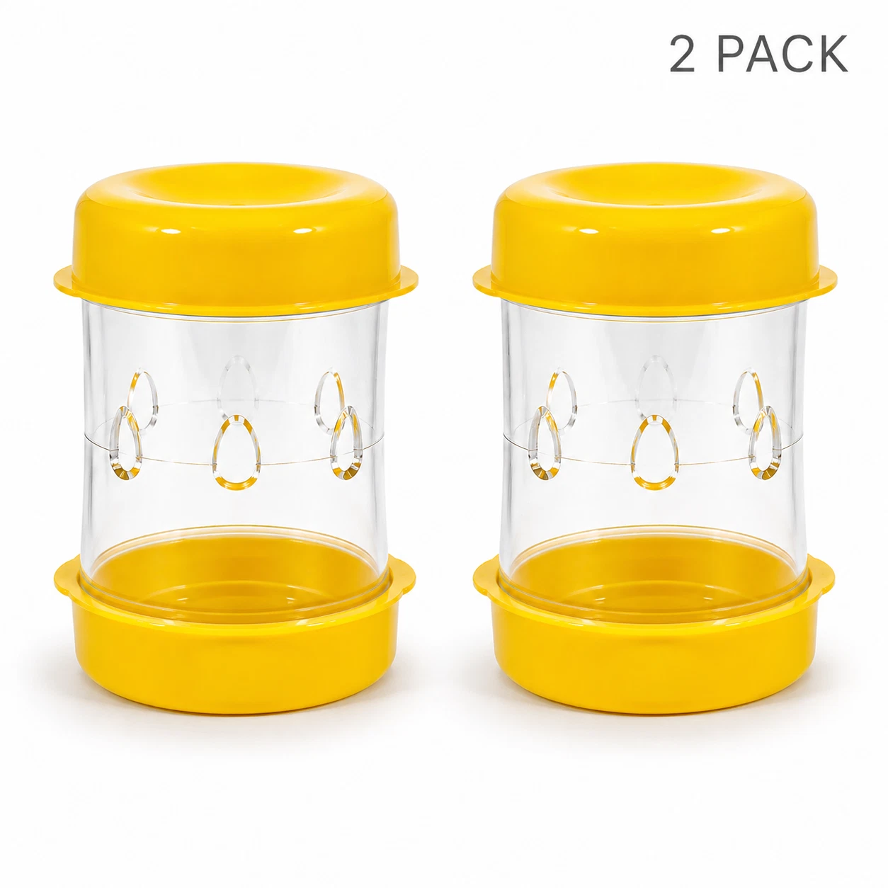 Hard Boiled Egg Peeler Tool 2 Pack Easy Shell Remover Fast Kitchen Gadget Yellow
