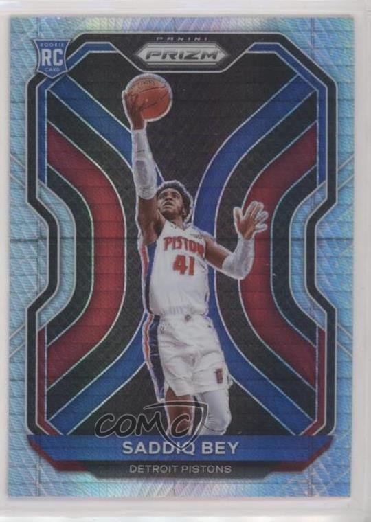 2020-21 Panini Prizm Hyper Prizm Saddiq Bey #284 0x7c