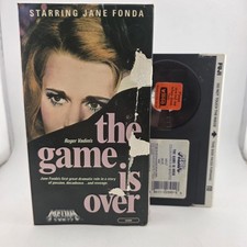 The Game is Over - Betamax - 1987 - Jane Fonda - HTF Not Vhs