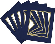 Golden State Art, 11x14 Double Mats for 8x10 - for Photos, Pictures, Frames - Ac