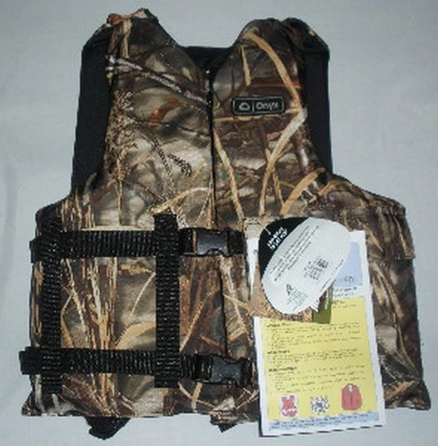 Kent Universal 30"-52"" Camo Fishing Vest W/Pocket