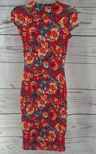 JOE \u0026 ELLE WOMAN'S RED FLORAL DRESS 