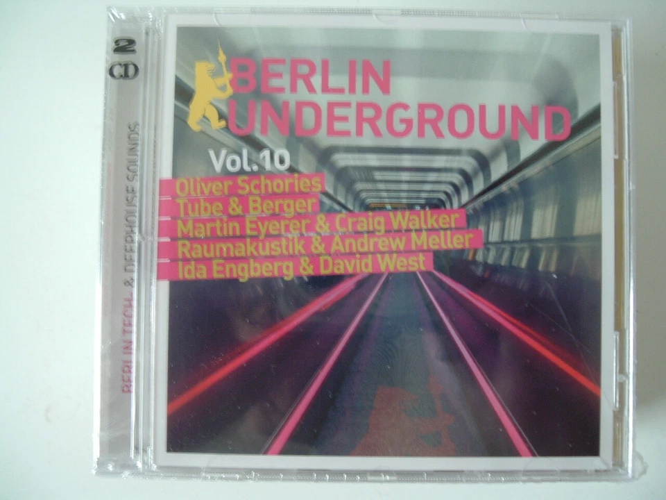 Berlin Underground Vol. 10, Neu OVP, 2 CD Set, 2020