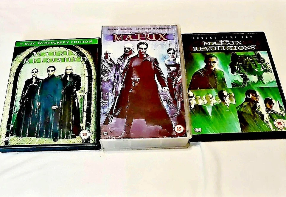 The Matrix (1999) | Movie | Collection | DVD | VHS | Film | The Matrix Trilogy - Image 2 of 4