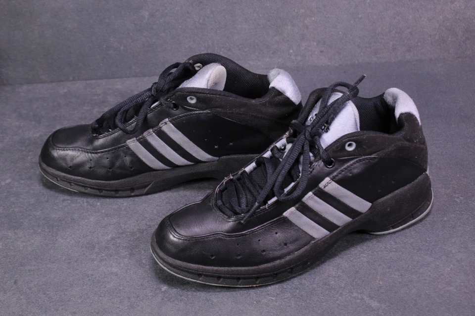 Adidas Adiprene Damen Sneaker Sportschuhe Gr. 39⅓  Leder schwarz Vintage SB1515 - Bild 2 von 4