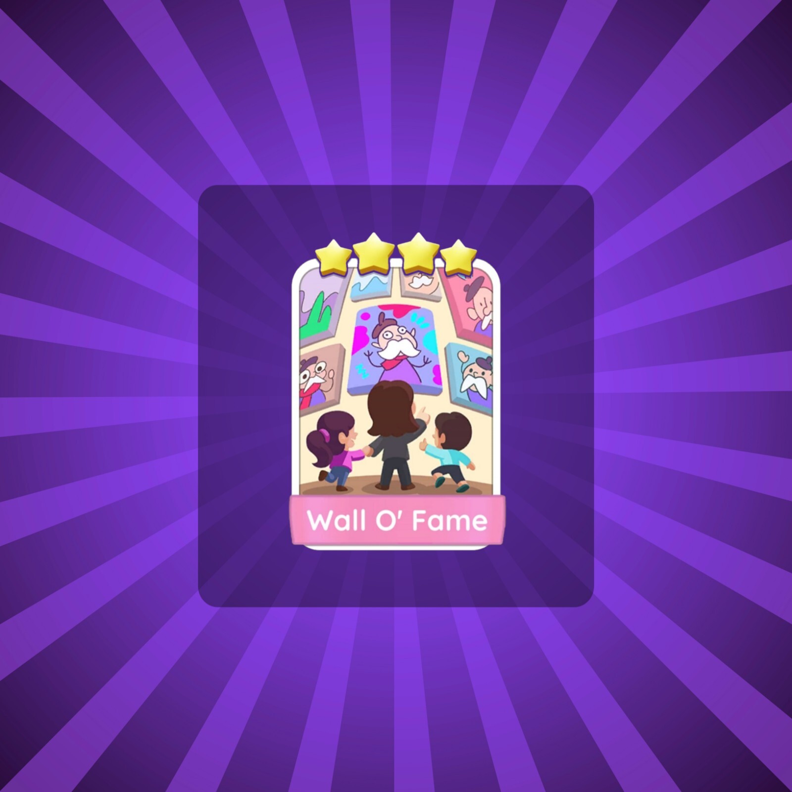 Wall O' Fame - Mono Go 4 Stars Sticker ⚡ Artful Tales Album ⚡ Fast Delivery