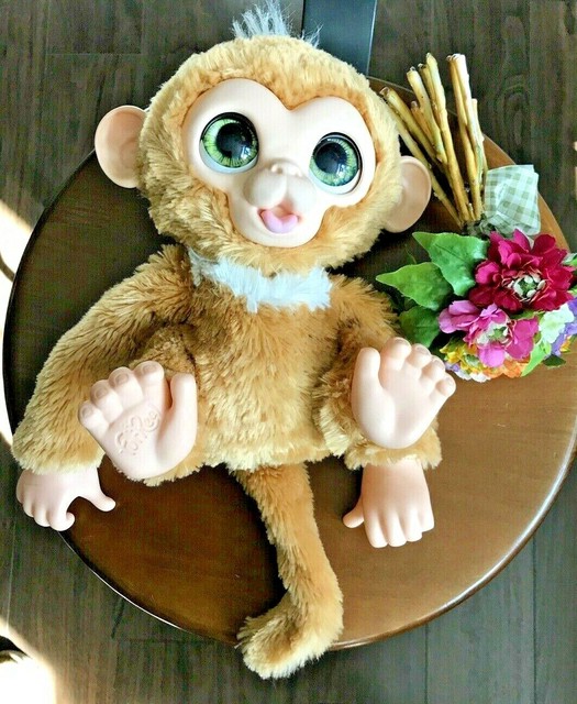 FurReal Friends Check up Zandi Interactive Monkey 2017 Hasbro Adoreable! | eBay