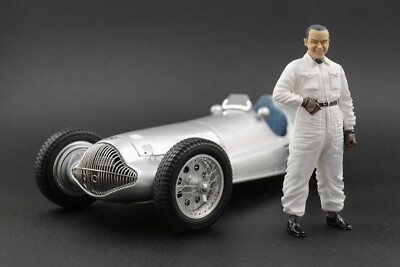 Rudolf Caracciola Figurine for 1:18 Mercedes W25 SLR CMC !! NO CAR !!