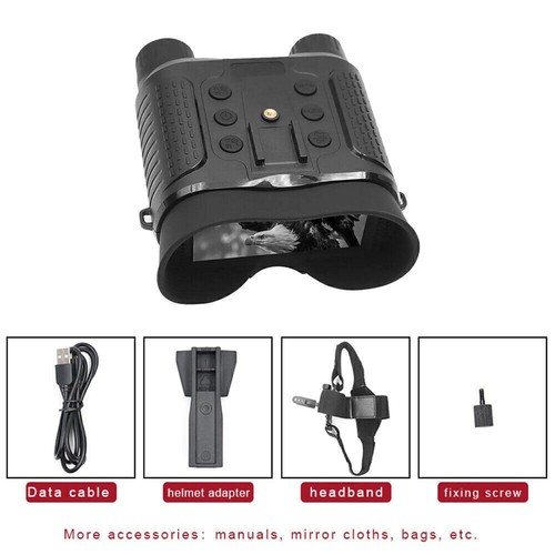 3D 1080P Night Vision Binoculars Infrared Digital Head Mount Goggles for Hunting - Picture 19 of 21