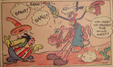 MYSZKA MIKI, GŁUPIE SYMFONIE I TARZAN 26.02.1933 prawie DIN A3 Tabsize 2.MM-rok