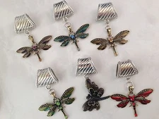 Free Shipping Scarf Rings Fashion Jewellery Pendant Scarf Accessories Dragonfly