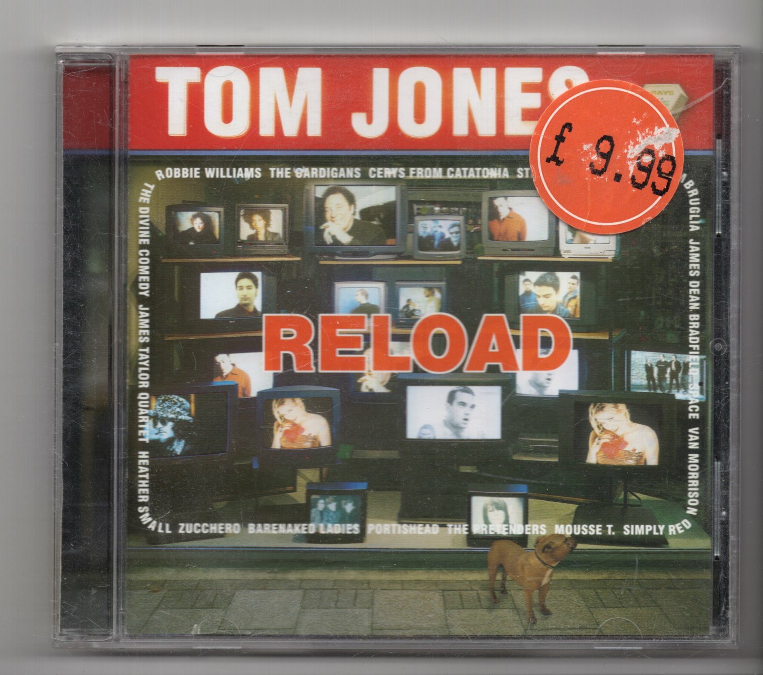 (JU975) Tom Jones, Reload - 1999 CD