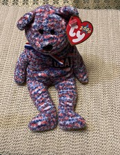 TY beanie baby USA 2000 Edition Bear