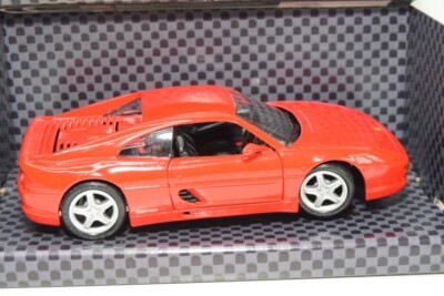 B66 1:24 MAISTO SHELL FERRARI F355 F 355 1994 RED MIB PROMOTIONAL