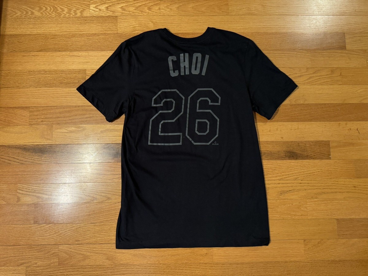 New M Ji-Man Choi Tampa Bay Devil Rays Name & Number #26 Shirt MLB