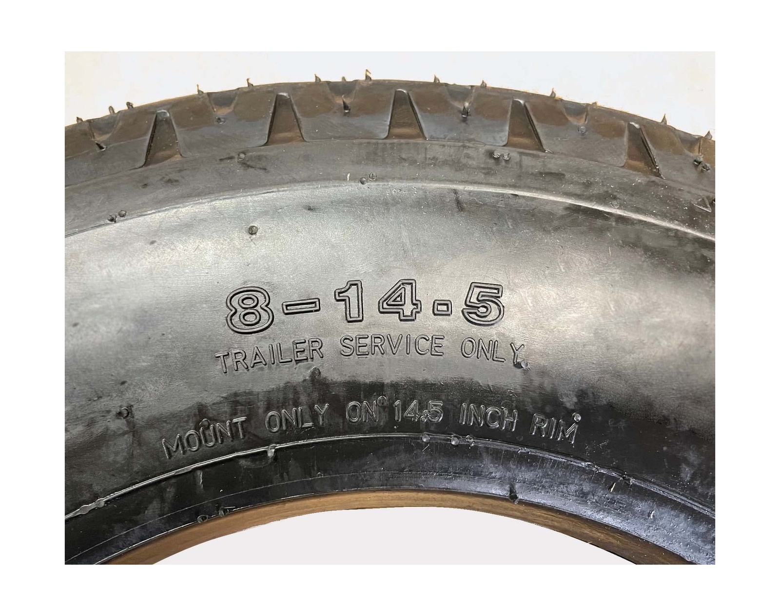 Heavy Duty True Highway Trailer Tires 8-14.5 14 Ply Load Range G Speed Rating...
