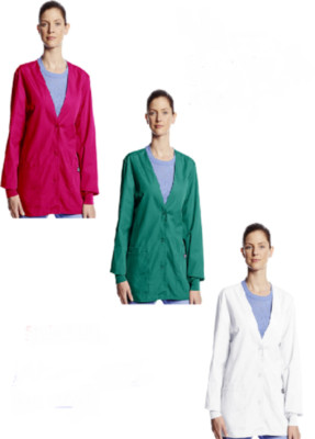 Cherokee Womens Scrubs Workwear Warm-up Jacket 4301 NWT