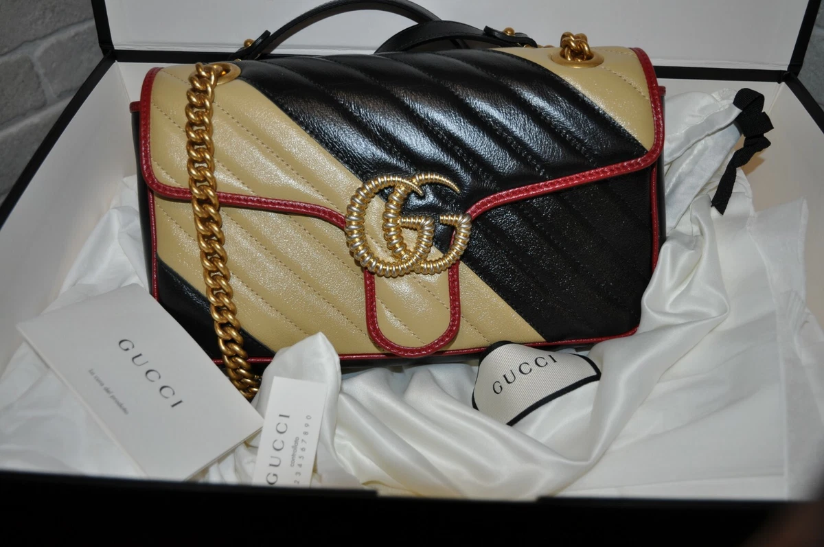 GUCCI GG Marmont small quilted leather shoulder bag