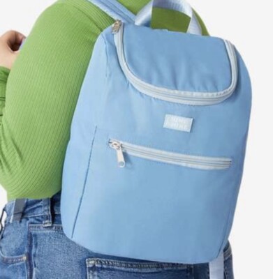 NWT June Shine Insulated Cooler Backpack In Sky Blue 10x6x13 MSRP $50