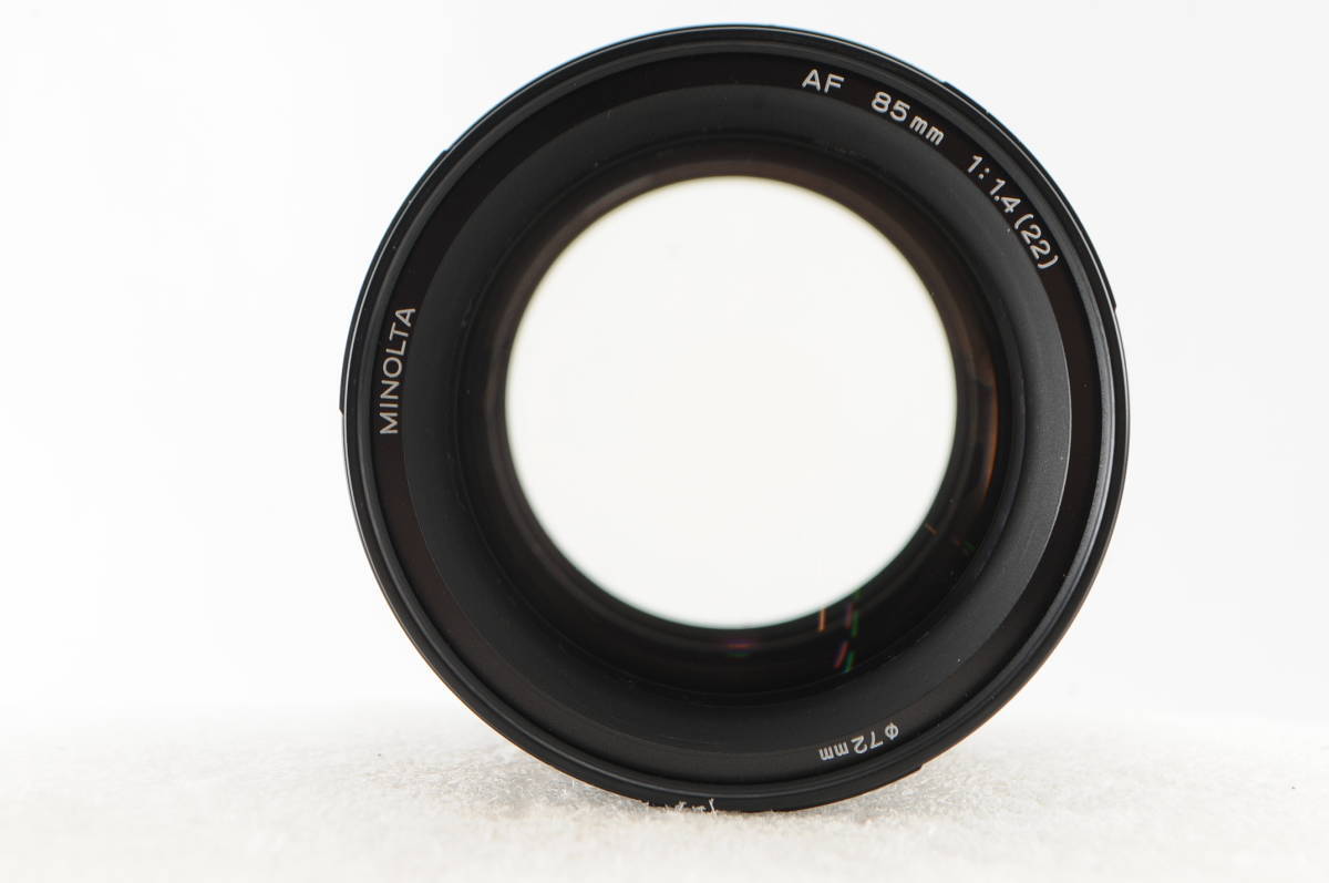 MINOLTA AF 85mm F1.4 Minolta AF85 AF SLR camera lens super good
