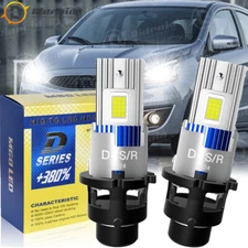2X D4S D4R LED Headlight Bulb Replace HID Xenon Super White Conversion Kit 6000K