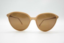 Vintage Pro Design Denmark P 134 Brown Oval Sunglasses Glasses NOS