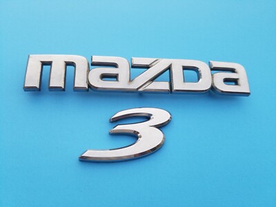04 05 06 07 08 09 MAZDA 3 MAZDA3 HATCHBACK REAR EMBLEM LOGO BADGE
