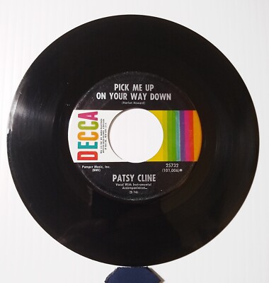 Patsy Cline - Pick Me Up On Your Way Down/ Always - 45