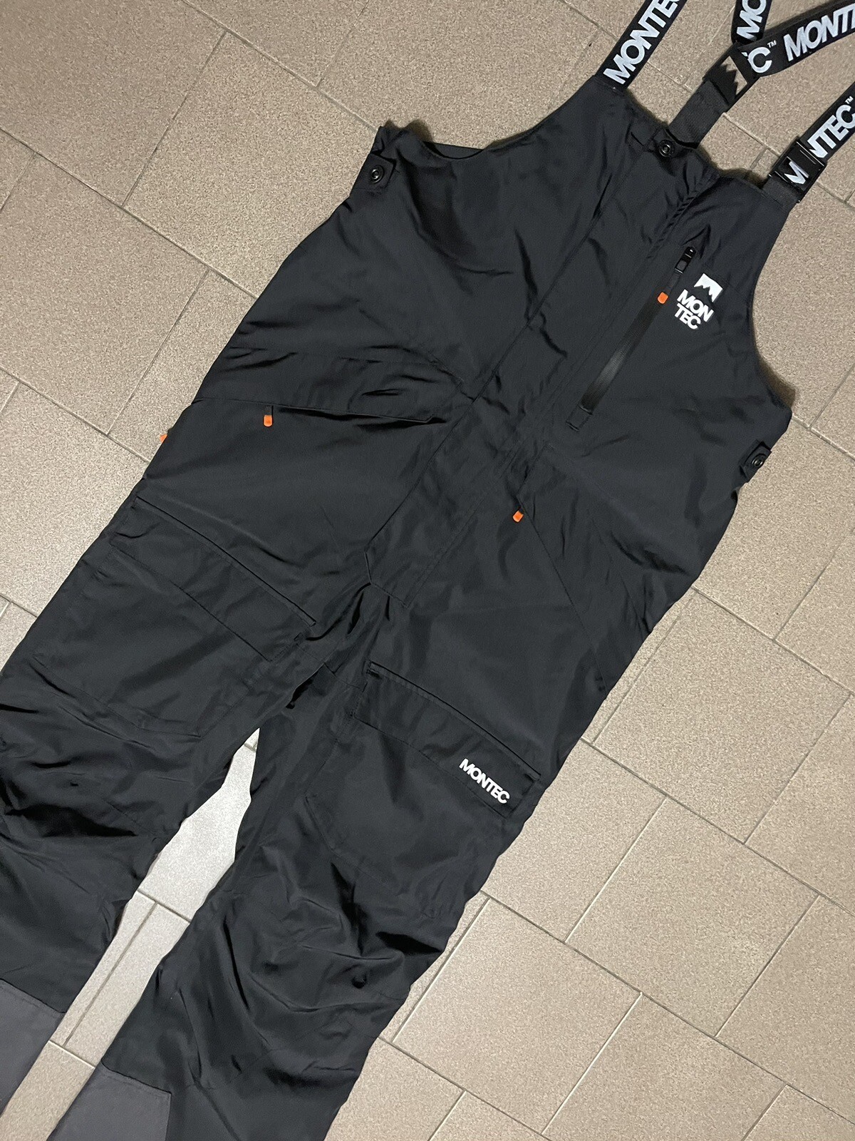 MONTEC Fawk Men’s Ski/Snowboard Pant Overalls Size Large / BLACK eBay