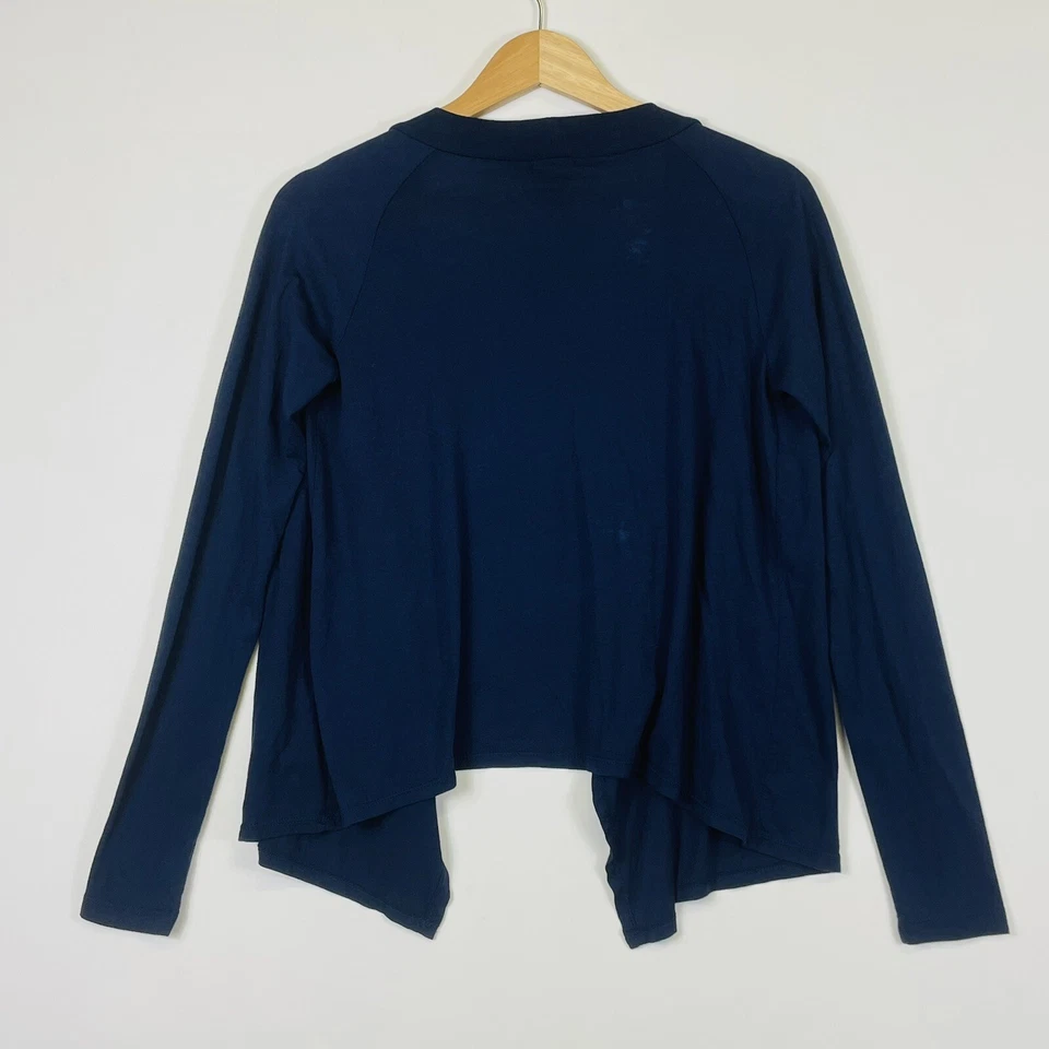 Splendid Navy Blue Jersey Knit Cardigan Sweater Topper Girls Youth 14 New NWT Foto 4 de 4
