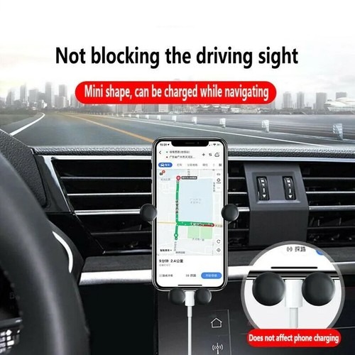 Gravity Car Mount Air Vent Phone Holder for Samsung iphone Android LG Cell Phone - Picture 5 of 19