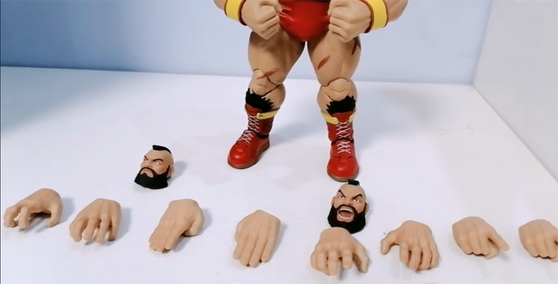 Storm collectibles Zangief Action Figure Street Fighter 30th Anniversary  Toys