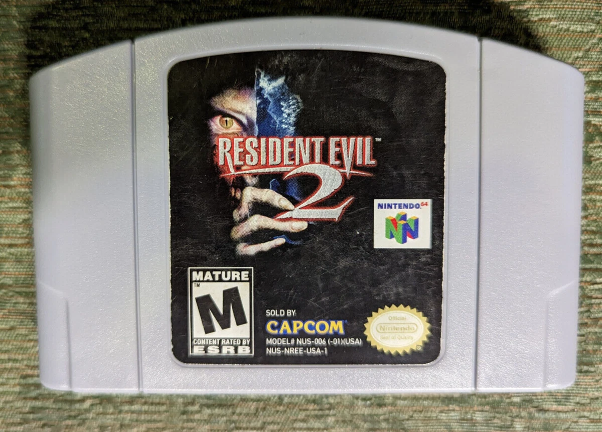 Resident evil hotsell 2 n64 cartridge