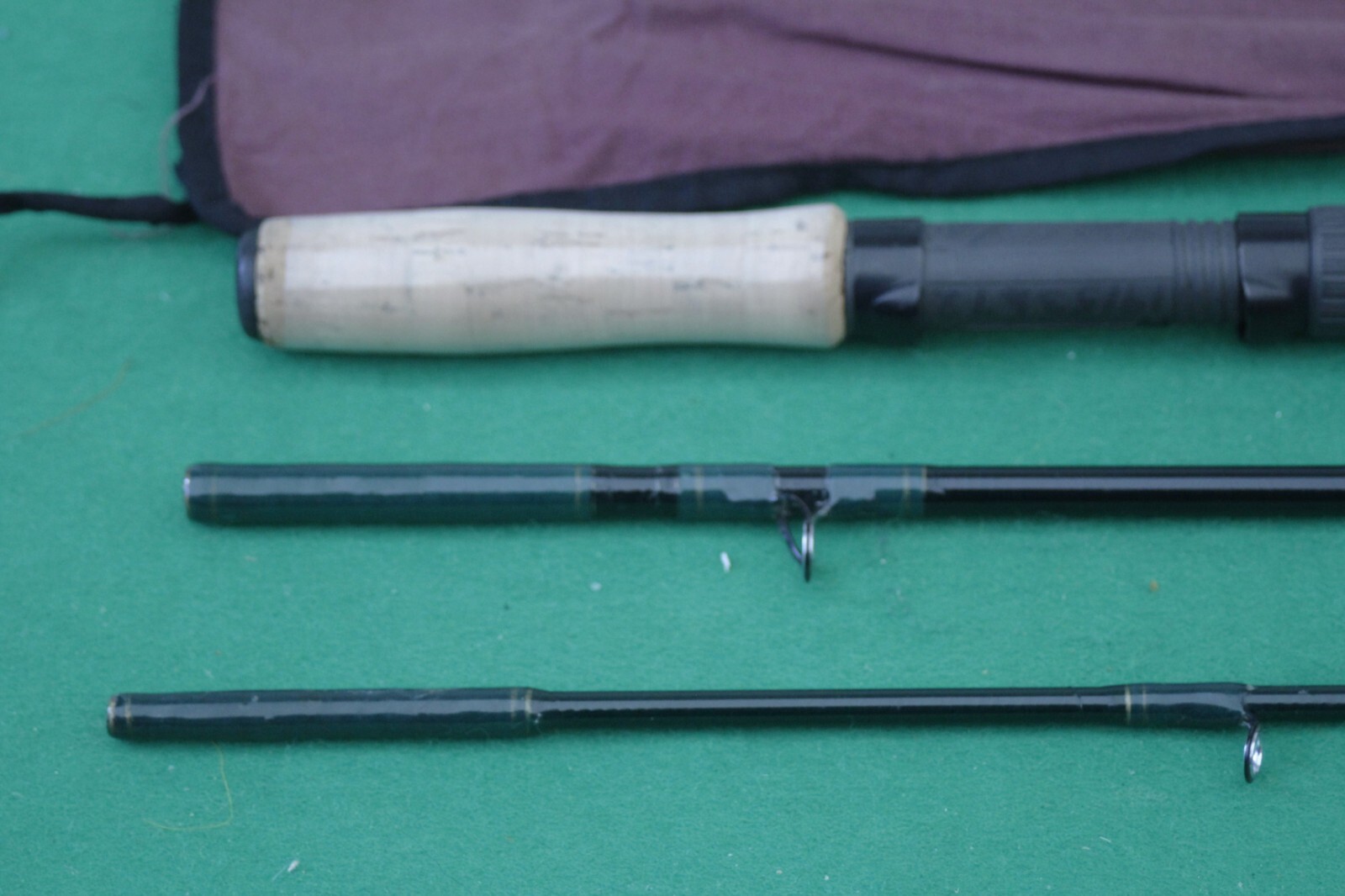 11' ABU GARCIA CONOLON 1000 3 Piece Vintage Fly Fishing rod line 5/7