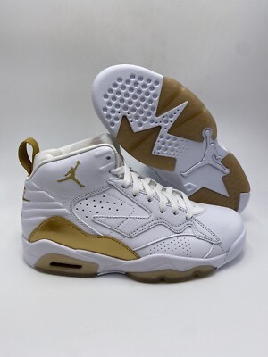 Nike Wmns Jordan MVP White Metallic Gold Shoes (FZ3985 100