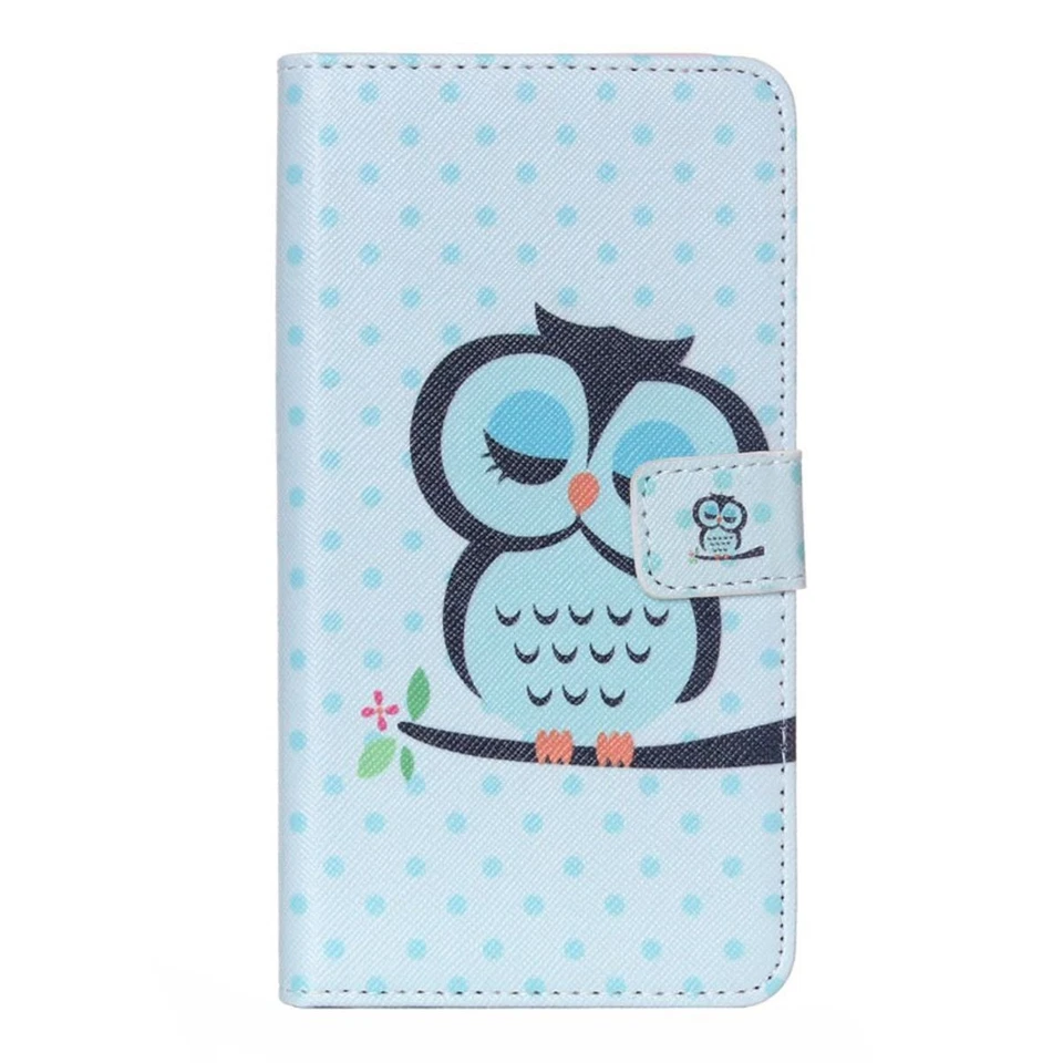 Cover Wallet Per Smartphone Samsung Galaxy Note 5 Edge Spessa Gufo - Immagine 2 di 4