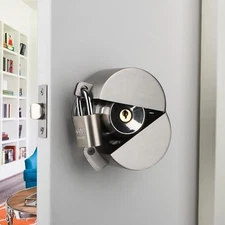 Door Handle/knob Lock Out Devicemetal Stainless Steelcover To Disable The Doorkn