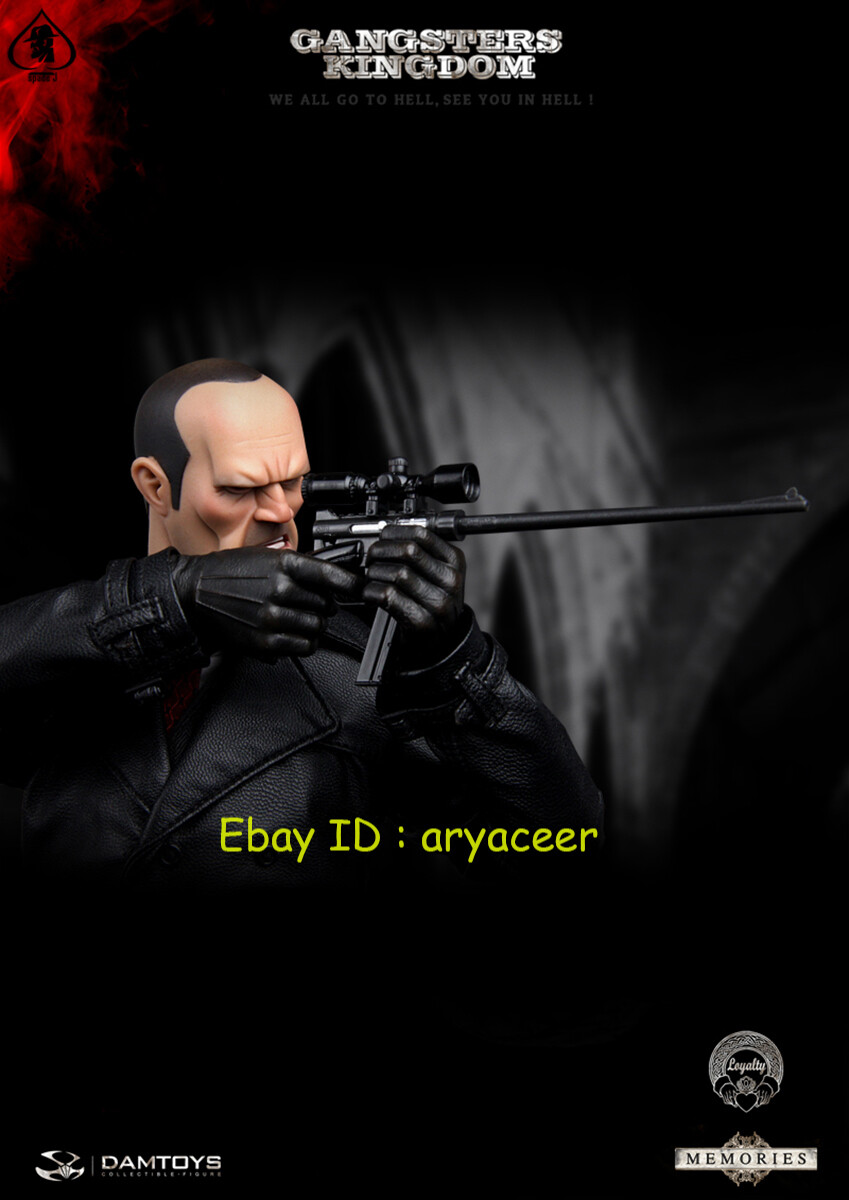 DAMTOYS GK001MX Gangsters Kingdom 1/6 Spade J Ogier Figure Model