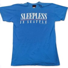 Vtg 1993 Sleepless In Seattle TriStar Promo Single Stitch Sleep T-shirt 1 Size