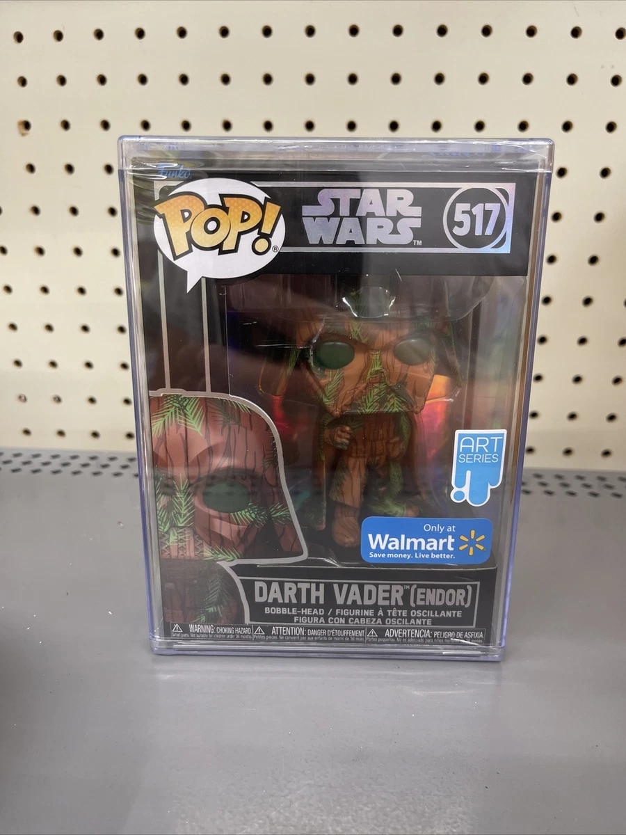 Figurine Vinyl FUNKO POP Star Wars : Darth Vader (Endor) #517 Art