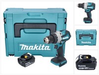 Makita Ddf 489 T1J Bohrschrauber 18 V 73 Nm Brushless + 1X Akku 5,0 Ah + Makpac