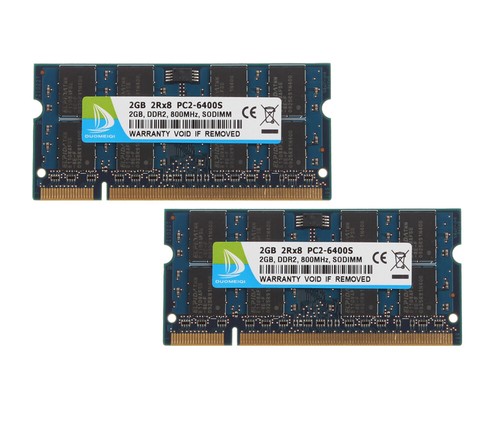 NEU DUOMEIQI 2 GB 2Rx8 PC2-6400 Speicher SO-DIMM DDR2 800 MHz 200 Pin Laptop RAM - Bild 7 von 7