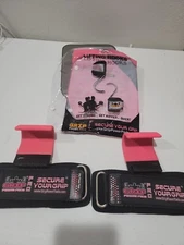 Grip Power Pads Weight Lifting Metal Hooks Set of 2 - MINOR SHELF WEAR