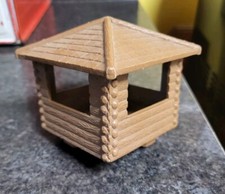 One Vintage Fort Apache Corner Blockhouse Stockade 2 Pieces A 