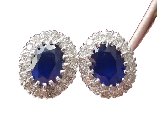 Doppio Cerchio Orecchini a Goccia 9ct Oro Giallo 375 Marchiato Nuovo IN