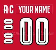 Portland Winterhawks Customized Number Kit For 2022-Present 3rd Uniform