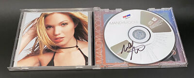Mandy Moore SIGNED CD In My Pocket Saturate Me You Remind Me PSA