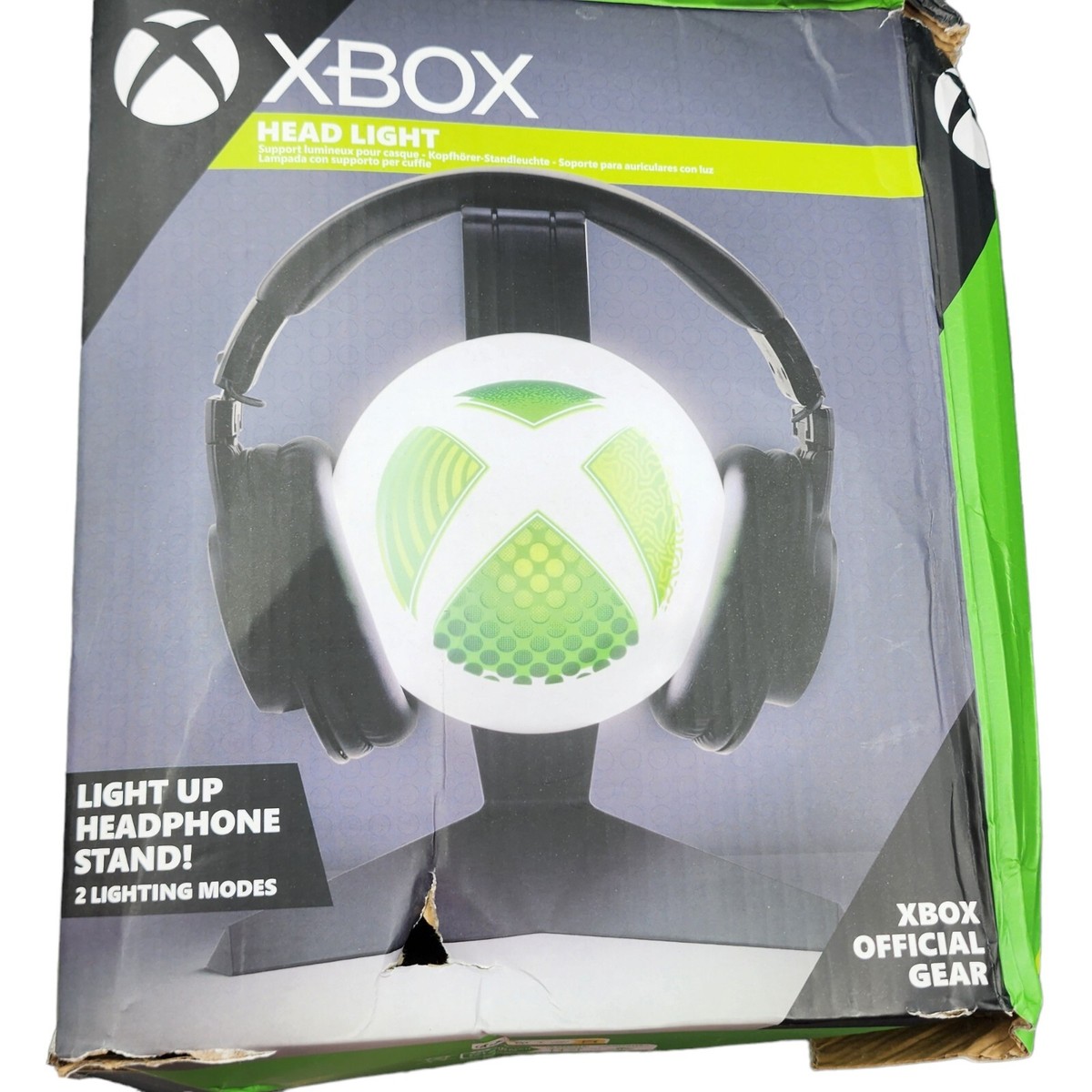  Paladone Xbox Light Up Headphone Stand, Gamer Headset